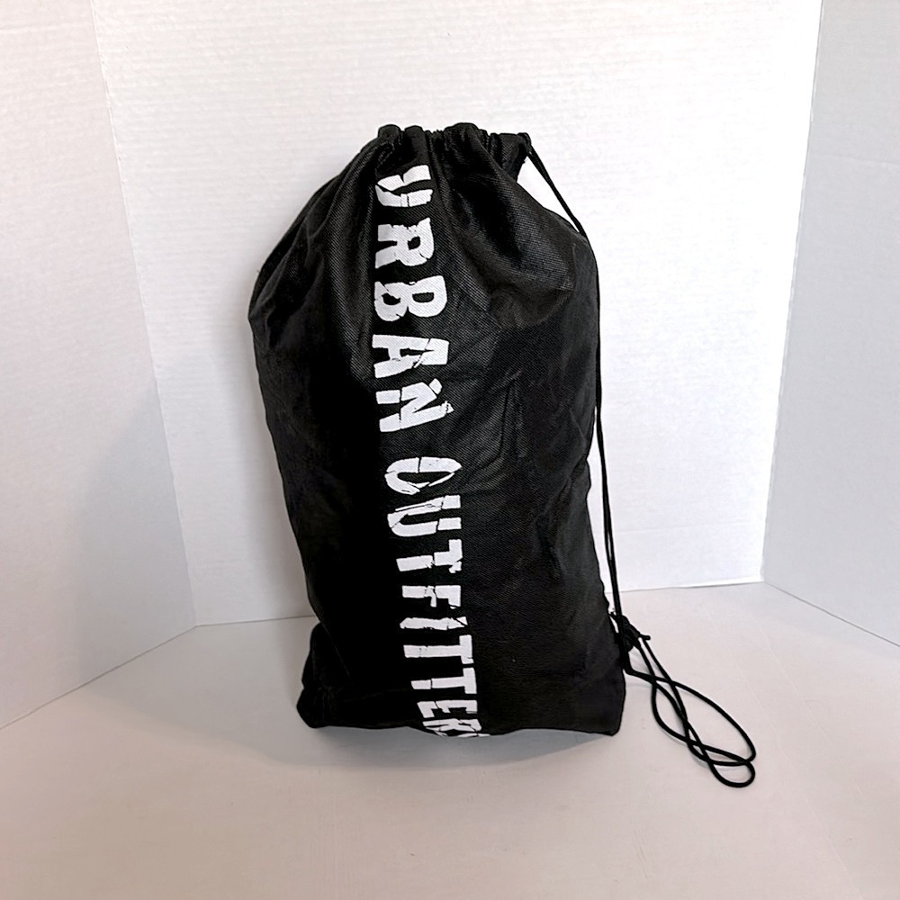 Urban Outfitters Logo  Eco Friendly Shopping  Bag  Backpack   / Black - Picture 2 of 7